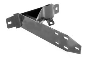 EMPI 98-1019-B Bumper Bracket, Rear Left, Black, 68-73, each